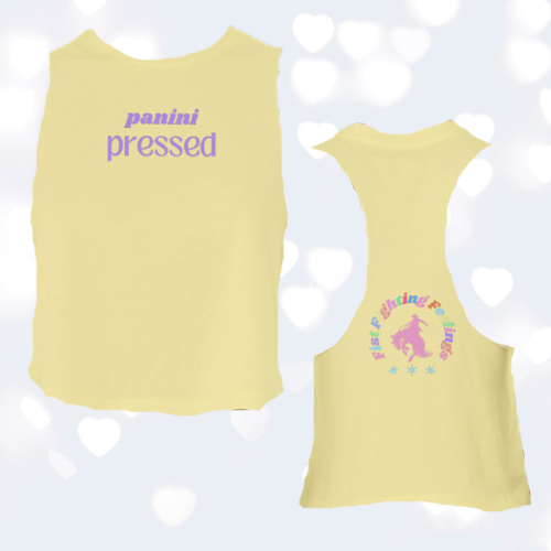 Panini Pressed Feelings Racerback Crop Tank