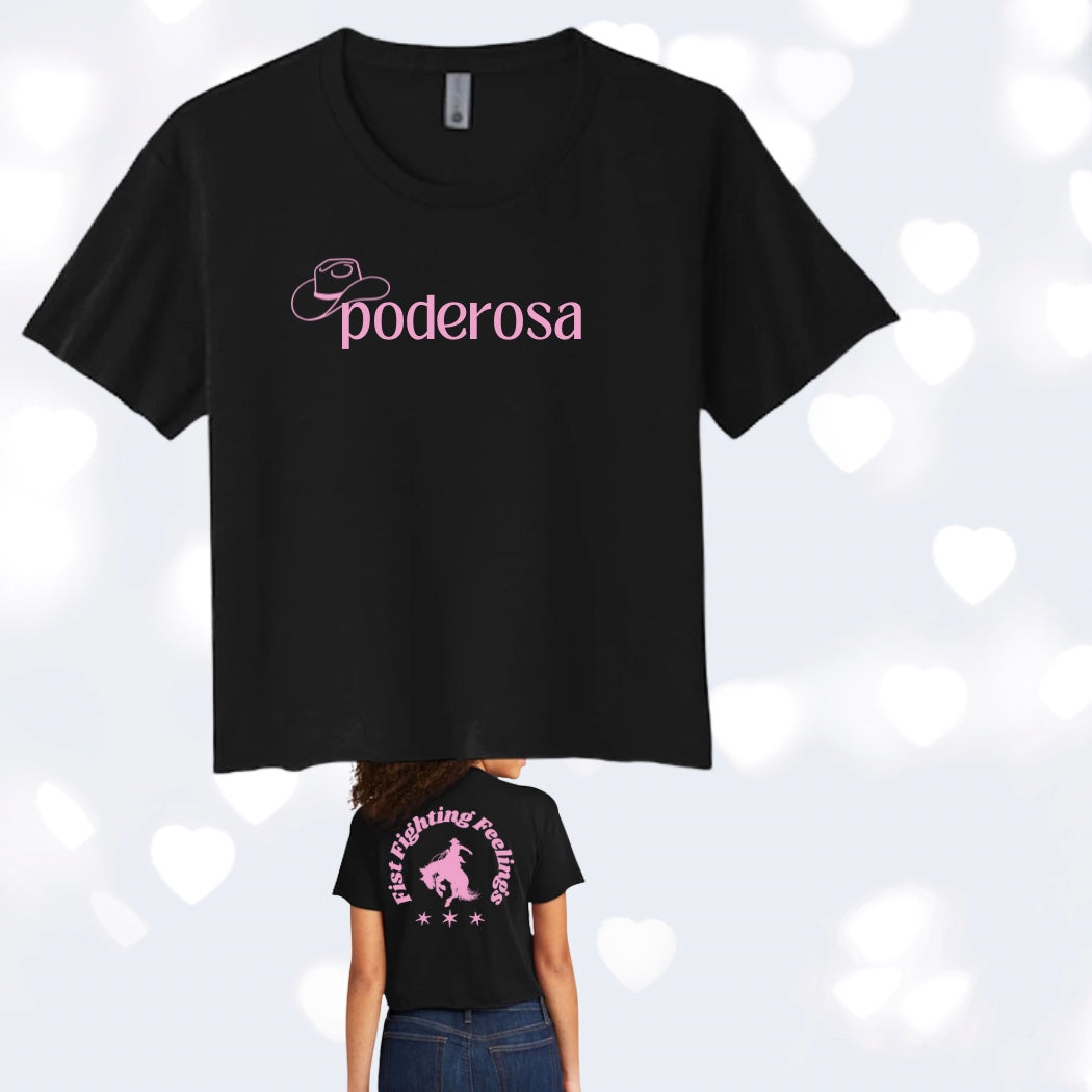 Poderosa Feelings Crop Tee