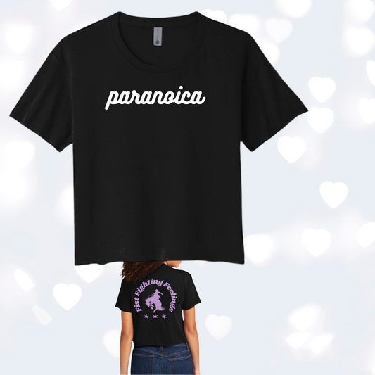 Paranoica Feelings Crop Tee