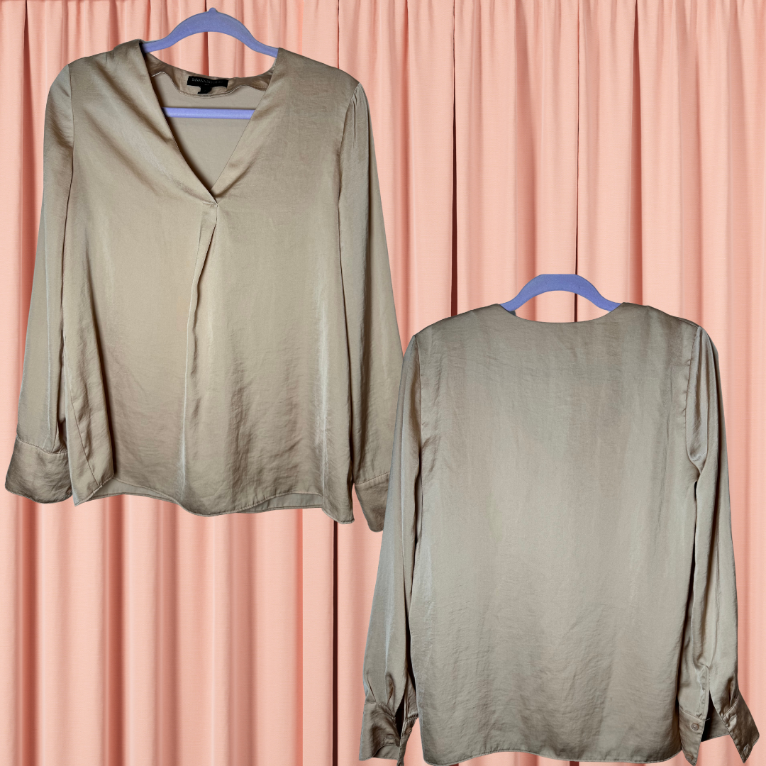 Banana Republic Satin Blouse